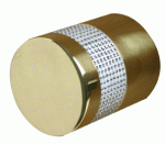 Swarovski Crystal Silver Pattern Mortice Knobs